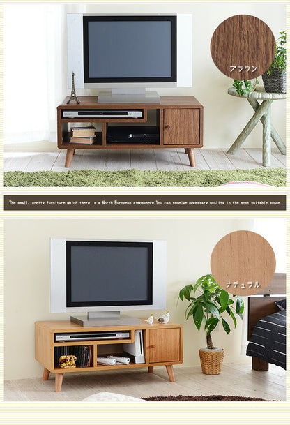 Pico series TV Rack W800 テレビラック80幅 ナチュラル ブラウン(代引き不可)