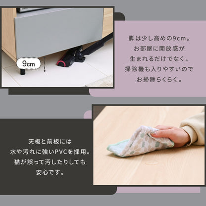 猫と暮らす テレビ台 幅100 ネコ家具 猫 家具 テレビ台 ペット家具 猫家具テレビボード 猫の家具 ローボード tvラック 猫が喜ぶインテリア ペット用品 収納 ペット用家具(代引不可)