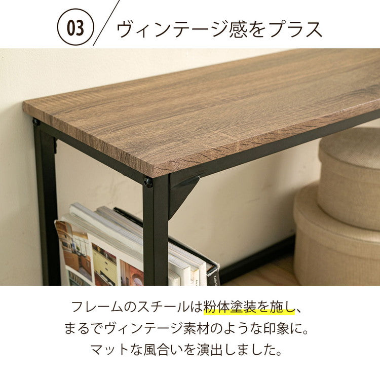 ダイニングベンチ 幅90 ダイニング ベンチチェア 単品 スツール ダイニングチェア 椅子 イス チェア ディスプレイラック 棚 飾り台 玄関 ベンチ 腰掛け ヴィンテージ調 おしゃれ(代引不可)