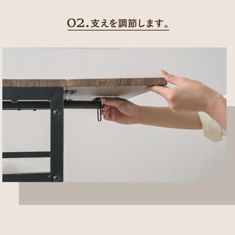 省スペース 折りたたみ式ダイニングテーブル セット 2人 折りたたみ 椅子 付き スツール 幅60 奥行40 高さ70 コンパクト バタフライ 天板 木製 木目 スチール脚(代引不可)