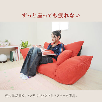 ソファ ソファー 3人掛け フロアソファ リクライニング ジャンボカウチリクライニングソファ zsy-njumbo(代引不可)