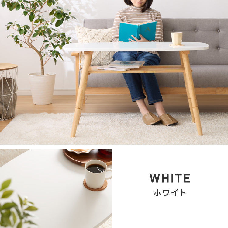 継ぎ脚式 センターテーブル 高さ40 60cm ハイタイプ ソファテーブル 棚付き おしゃれ 北欧 シンプル ナチュラル テーブル ハイテーブル 机 収納付き 天然木 一人暮らし 新生活 リビング ダイニング