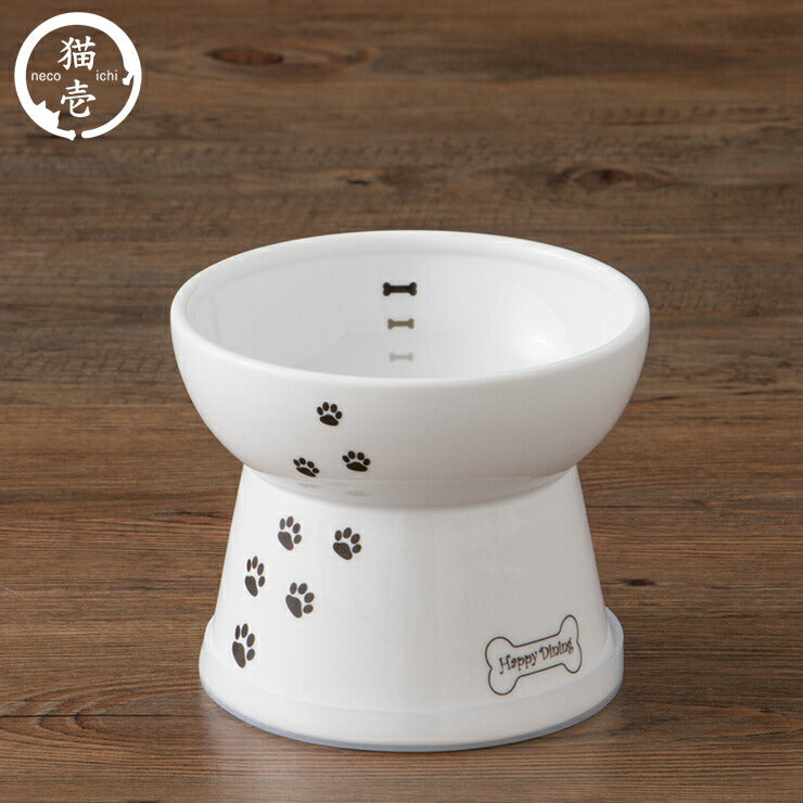 猫壱 犬用 脚付フードボウル レギュラー 食器 犬用食器 ボウル エサ エサ皿 ペット ペット用食器