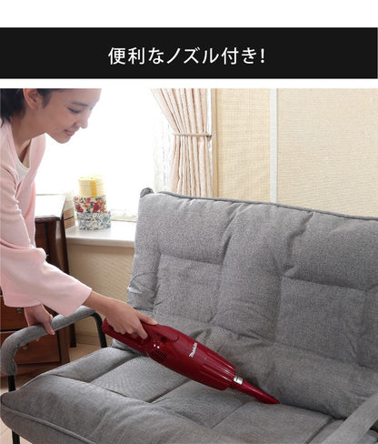 マキタ コードレスクリーナー CL110DWI CL110DWR 正規品 コードレス掃除機 MAKITA 軽量 紙パック不要 カプセル式 付属品(充電器) おしゃれ ひとり暮らし 充電式クリーナー ハンドクリーナー スティック ハンディ