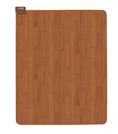 木目調 ホットカーペット 3畳用 235×195cm フローリング調カーペット 表面防水加工 カーペット 木目調のデザイン(代引不可)