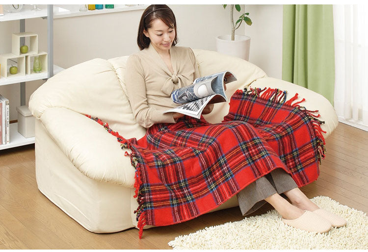 椙山紡織 日本製 電気毛布 電気ひざ掛け 選べる6色 NA-052H かわいいポカポカ電気ひざ掛け毛布 ひざ掛け ひざかけ 毛布 ブランケット(代引不可)