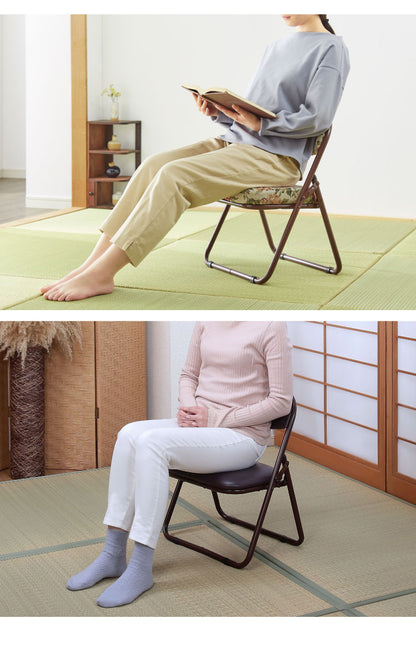 高座椅子 折りたためる 座敷チェア ゴブラン 4脚セット 折りたたみ可 折りたためる高座椅子 座椅子 和座椅子 いす チェア(代引不可)