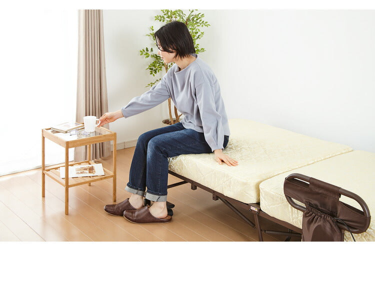 電動ベッド ポケットコイルマットレス使用 シングル 極厚13cm 電動リクライニング 折りたたみベッド 電動 組立て不要 完成品 介護ベッド 折り畳み リクライニングベッド(代引不可)