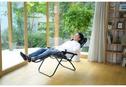 リクライニングチェア リラックスチェア 連動リクライニング アウトドアチェア 折りたたみチェア サウナチェア パーソナルチェア 収納 コンパクト 省スペース メッシュチェア(代引不可)