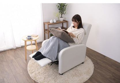 リクライニングチェア フットレスト付き クッション付き 一人用 ソファ リクライニングソファ 一人用ソファ ソファー リクライニングソファー リラックスチェア(代引不可)