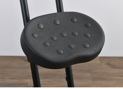 スタンディングワークサポートチェア 高さ11段階調整 ワーキングチェア ハイチェア 座面角度調整 高さ調整 安定 デスクワーク 椅子 ワーキングチェア 立ち仕事 高さ調整(代引不可)