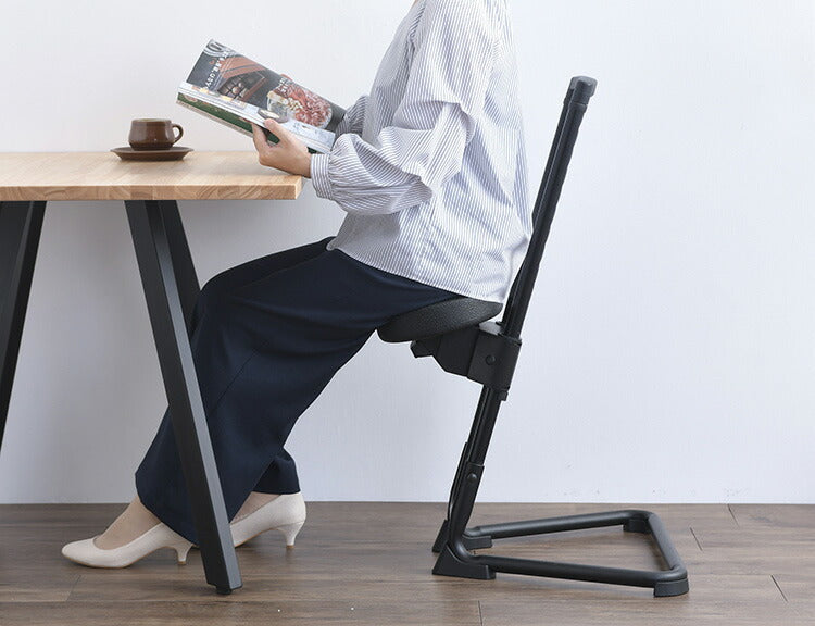 スタンディングワークサポートチェア 高さ11段階調整 ワーキングチェア ハイチェア 座面角度調整 高さ調整 安定 デスクワーク 椅子 ワーキングチェア 立ち仕事 高さ調整(代引不可)