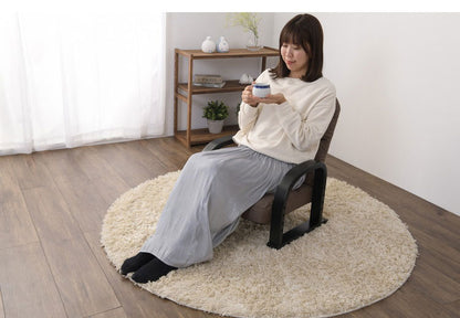 立ち座りサポートチェア 高座椅子 座椅子 いす イス チェア 椅子 チェアー 立ち座り補助 介護椅子 ポケット付き 座敷椅子 ローチェア 手すり付き 高齢者 座椅子生活(代引不可)