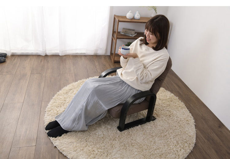 立ち座りサポートチェア 高座椅子 座椅子 いす イス チェア 椅子 チェアー 立ち座り補助 介護椅子 ポケット付き 座敷椅子 ローチェア 手すり付き 高齢者 座椅子生活(代引不可)