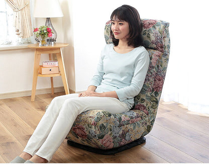 極厚座面の回転座椅子・ゴブラン(代引不可)