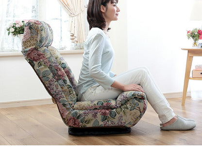 極厚座面の回転座椅子・ゴブラン(代引不可)