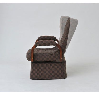 デスクこたつ用リクライニング回転高座椅子 こたつ用 デスクこたつ用 リクライニングチェア チェア 回転座椅子 高座椅子 回転式 リクライニングチェアー こたつ用チェア(代引不可)