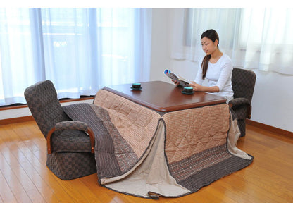 デスクこたつ用リクライニング回転高座椅子 こたつ用 デスクこたつ用 リクライニングチェア チェア 回転座椅子 高座椅子 回転式 リクライニングチェアー こたつ用チェア(代引不可)