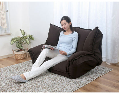 リクライニングソファ 2~3人掛け 幅116~160cm 座椅子 14段階調整 折りたたみ可能 マルチリクライニングソファ ソファベッド ベッド 折りたたみ コンパクト フロアソファ ソファー(代引不可)