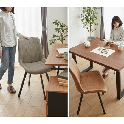 ダイニングチェア 回転式 2脚セット 回転ダイニングチェア 2脚 ダイニングチェア ヴィンテージ デスクチェア チェア チェアー 回転チェア 回転椅子 チェア 椅子 イス おしゃれ 2脚(代引不可)