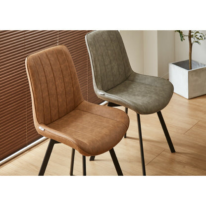 ダイニングチェア 回転式 2脚セット 回転ダイニングチェア 2脚 ダイニングチェア ヴィンテージ デスクチェア チェア チェアー 回転チェア 回転椅子 チェア 椅子 イス おしゃれ 2脚(代引不可)