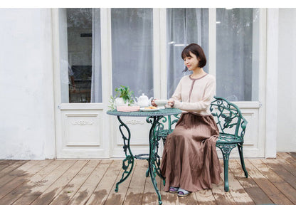 ローズアルミガーデンベンチ ガーデン ガーデンファニチャーセット ガーデンチェア コンパクト おしゃれ アンティーク ガーデンテーブル ガーデンインテリア ベンチ(代引不可)