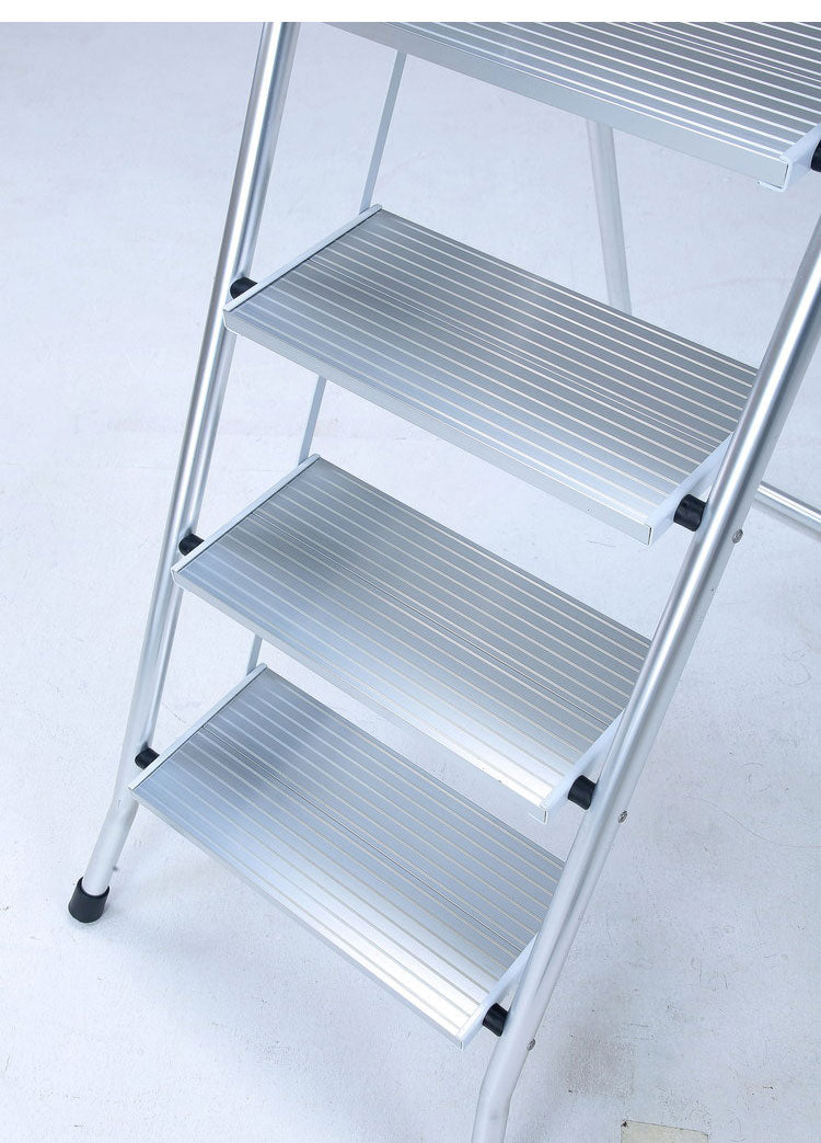 【500円OFF】アルミ製トレー付き脚立 4段 踏み台 脚立 折りたたみ ステップ台 ステップチェア 折りたたみステップ ステップスツール 大掃除 洗車台 はしご 梯子(代引不可)