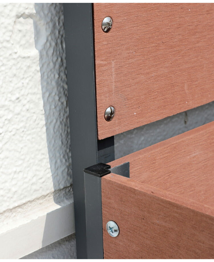 人工木 プランターフェンス 56x150 プランターボックス ガーデンフェンス ラティス フェンス ガーデニング 花台 棚 ガーデン ハンギング ベランダ 目隠し プランターラック 人工木(代引不可)