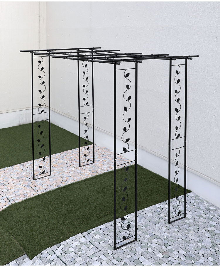 パーゴラ フルーツパーゴラ 大 幅180cm ガーデンパーゴラ ガーデンアーチ 藤棚 果樹棚 ガーデンファニチャー 資材 屋根 果物棚 キウイ棚 ぶどう棚 ブドウ棚 葡萄棚 園芸棚 栽培 葡萄 キウイ 棚(代引不可)