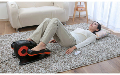 電動サイクル スピード5段階調整 サイクル運動 リハビリ サイクルマシーン 有酸素運動 ペダル 電動 サイクル フィットネスバイク 足 トレーニング 足腰 屋内 運動(代引不可)