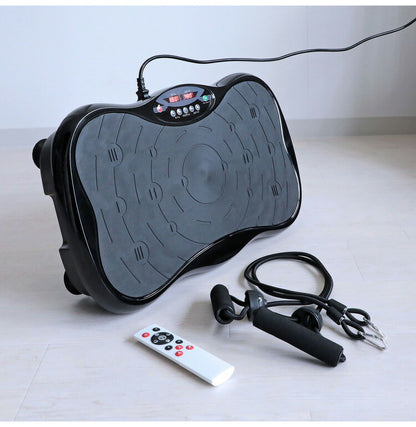 振動マシン シェイプアップウェーブ 手すり付き有酸素運動 鍛える ボディメイキング シェイカー シェイプアップウェーブ ストレッチバンド付き 運動器具(代引不可)