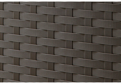 artplast アートプラスト イタリア製 ダストボックス 幅34cm ラタン調 ポリプロピレン 軽量 フラップ扉 完成品 スタッキング可能 ゴミ箱 ランドリー収納 サニタリー収納 衣類収納(代引不可)