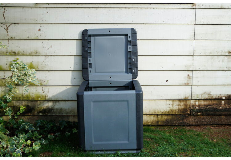 artplast アートプラスト イタリア製 樹脂製ストッカー CUBE 幅54cm 拡張可能 屋外収納庫 ベランダ ストッカー 大型 収納ボックス アウトドア収納 物置 屋外 収納ボックス アウトドア収納(代引不可)