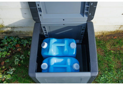 artplast アートプラスト イタリア製 樹脂製ストッカー CUBE 幅54cm 拡張可能 屋外収納庫 ベランダ ストッカー 大型 収納ボックス アウトドア収納 物置 屋外 収納ボックス アウトドア収納(代引不可)