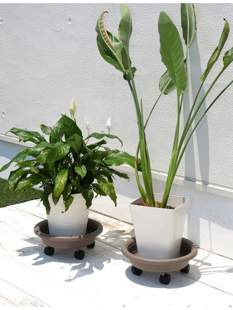 artplast アートプラスト イタリア製 キャスター付き プランターベース 植木鉢 プランタースタンド 花台 フラワースタンド 鉢置き 植木鉢 園芸 木製スタンド プランツトレー プランター(代引不可)