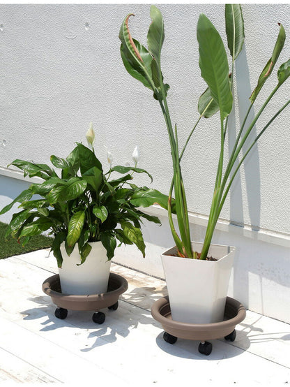artplast アートプラスト イタリア製 キャスター付き プランターベース 植木鉢 プランタースタンド 花台 フラワースタンド 鉢置き 植木鉢 園芸 木製スタンド プランツトレー プランター(代引不可)