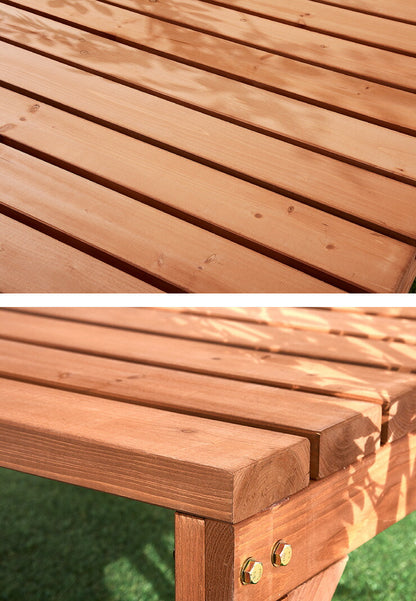 ウッドテラス 90 天然木 ※90cm単品 縁台 濡れ縁 ステップ おしゃれ DIY 庭 ガーデニング ウッドデッキ(代引不可)