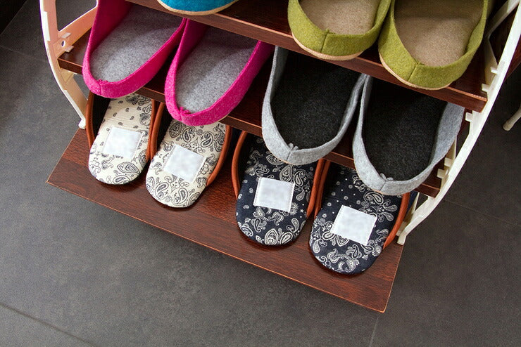 シューズラック ベンチ付き 幅44cmタイプ ベンチ付きシューズラック フラップ式 下駄箱 靴箱 ベンチ 腰掛け イス 玄関 完成品(代引不可)