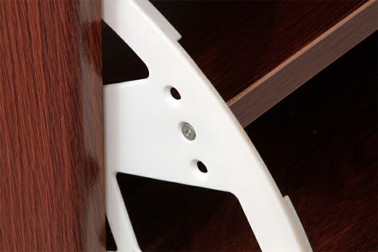 シューズラック ベンチ付き 幅84cmタイプ ベンチ付きシューズラック フラップ式 下駄箱 靴箱 ベンチ 腰掛け イス 玄関 完成品(代引不可)