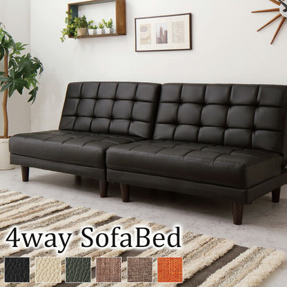 ソファベッド 4WAY分割ソファーベッド ソファ ベッド リクライニングソファ 3人掛け 1人掛け カウチソファ リクライニングベッド(代引不可)