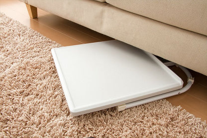 テーブル 高さ調節 幅44cm 奥行45cm 高さ58-70cm 角度調節 ななめ 水平 折りたたみ 木目調 ホワイト リビング デスク マルチテーブル サイドテーブル パソコンデスク 作業台 机 コンパクト 軽量