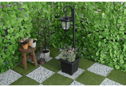 プランター付き 吊り下げ型 ソーラーライト 1灯 プランター付きソーラーライト プランター付き 屋外 外灯 街灯 フラワーポット オレンジライト 玄関 植木鉢 プランター(代引不可)