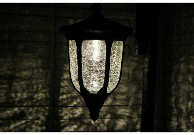 プランター付き 吊り下げ型 ソーラーライト 1灯 プランター付きソーラーライト プランター付き 屋外 外灯 街灯 フラワーポット オレンジライト 玄関 植木鉢 プランター(代引不可)