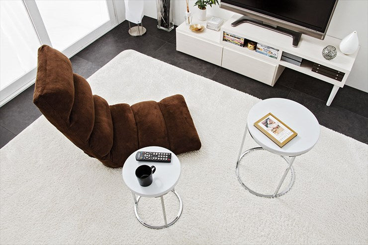 丸形 サイドテーブル 丸 円 セット テーブル 大小 2台組 ネストテーブル リビングテーブル ナイトテーブル ローテーブル 机(代引不可)