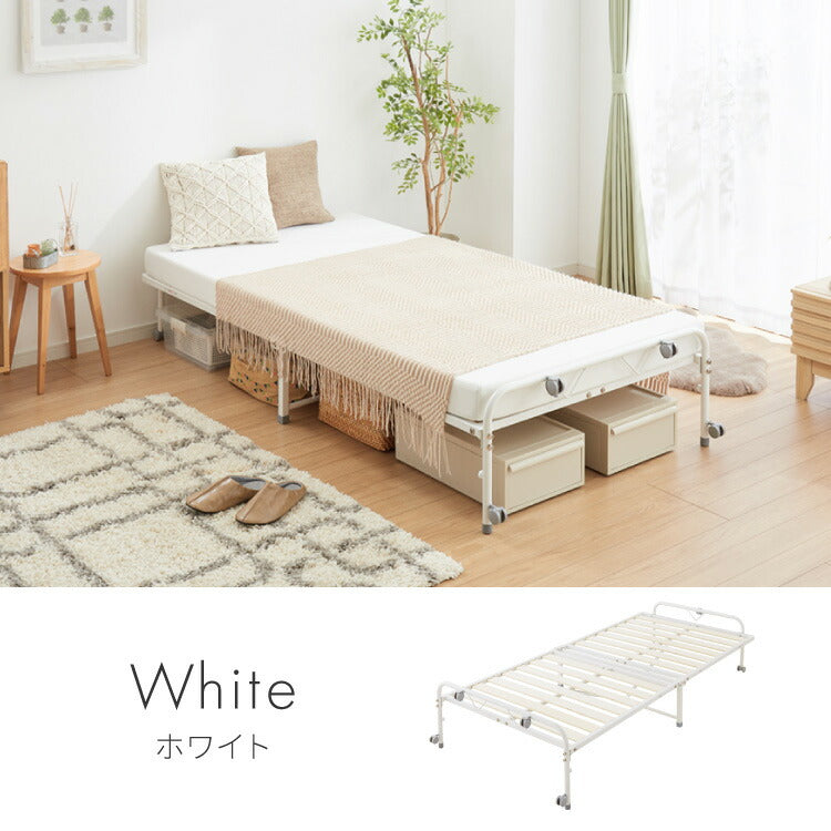 折りたたみすのこベッド シングル 折りたたみベッド すのこタイプ