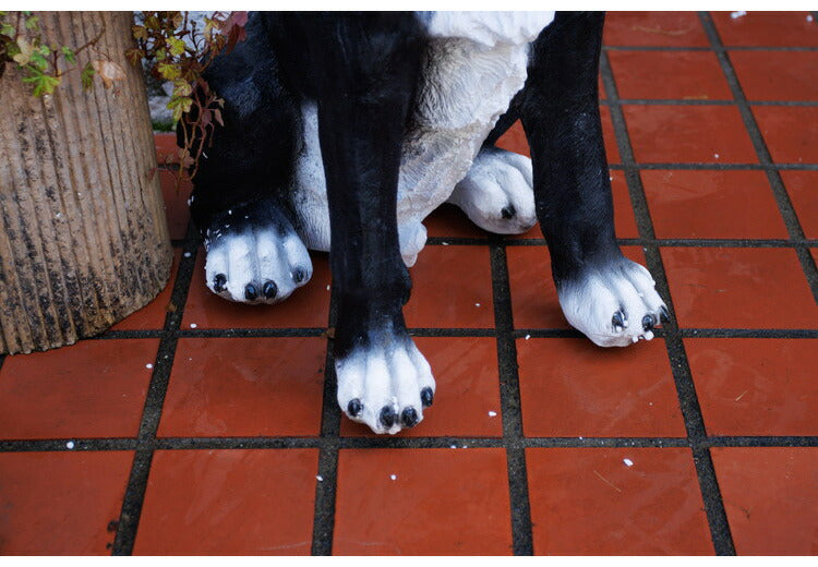 センサー式 お出迎えワンワン わんわんリキ 単三電池 明暗センサー 感知式 ガーデンオーナメント 防犯対策 番犬 玄関 犬型 動物 リアル ワンワン 柴犬 防犯センサー(代引不可)