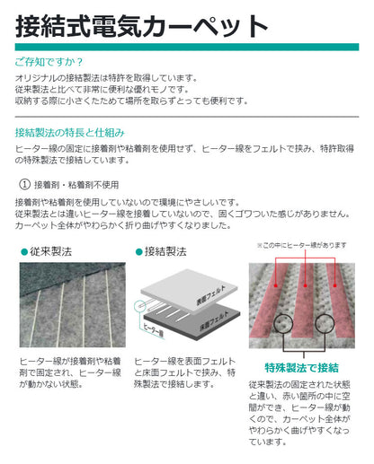 広電 1.5畳遠赤カーボン本体 VWU1525 黒
