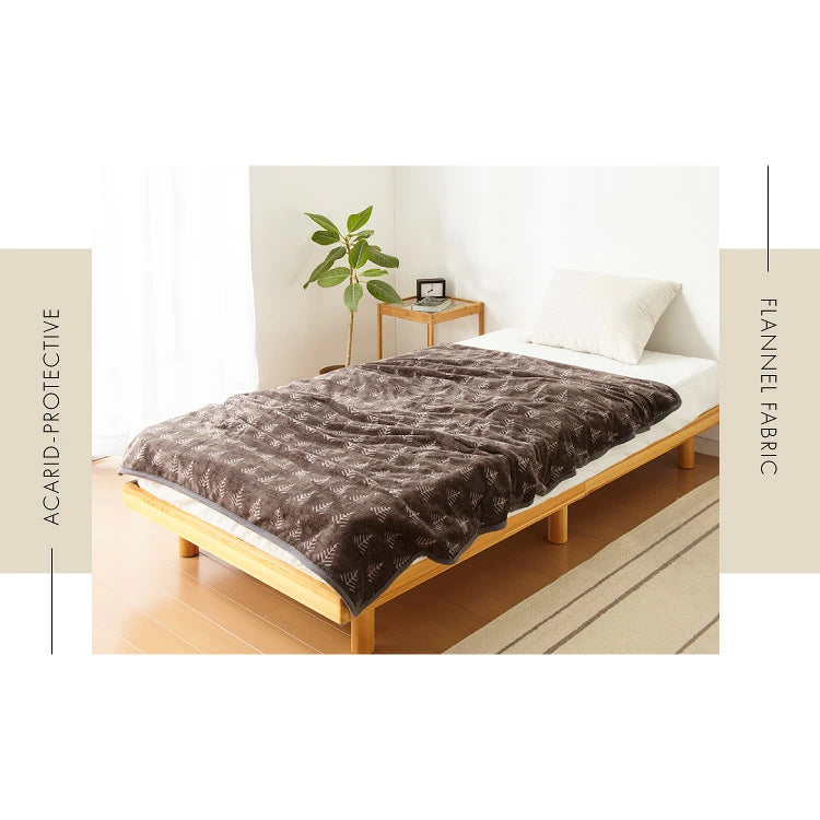 【5%OFF】フランネル 掛け敷き電気毛布 188×130cm 節電 洗える 電気毛布 電気 毛布 おしゃれ 防臭 防ダニ 本体丸洗い 室温センサー ダニ退治 省エネ 冬 防寒