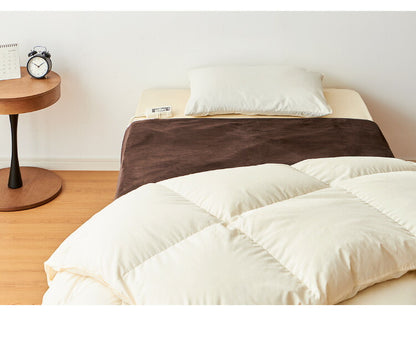 フランネル 掛け敷き電気毛布 188×130cm 節電 洗える 電気毛布 電気 毛布 おしゃれ 防臭 防ダニ 本体丸洗い 室温センサー ダニ退治 省エネ 冬 防寒