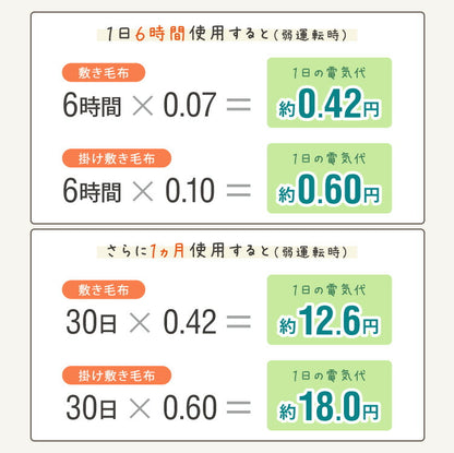 電気敷毛布 電気掛敷毛布 130×80cm 188×130cm シープボア フランネル 電気毛布 洗える タイマー付き 省エネ 冬 あったかグッズ 一人暮らし 冷え性対策 CWA401G-BM CWB551G-BM